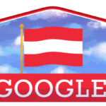 Google doodle celebrates Austrian National Day