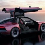 DeLorean gives a first look at its Alpha5 four-seater electric vehicle