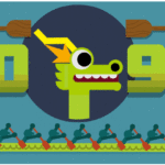 Google doodle celebrates the annual Dragon Boat Festival