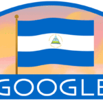 Google doodle celebrates Nicaragua National Day