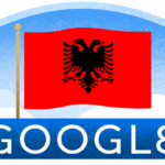 Google doodle celebrates Albania Independence Day