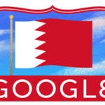 Google doodle celebrates Bahrain National Day