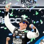 Kyle Busch wins in double OT at Talladega while under caution