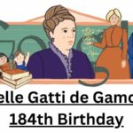 Google doodle celebrates the 184th birthday of Belgian educator ‘Isabelle Gatti de Gamond’