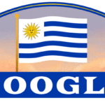 Google doodle celebrates the Uruguay Independence Day