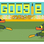 Google doodle celebrates the opening day of the ICC Men’s Cricket World Cup 2023