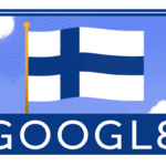 Google doodle celebrates the Finland’s Independence Day