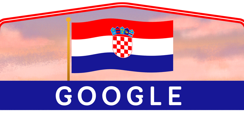 Google doodle celebrates the Croatia’s Statehood Day