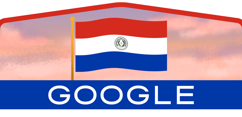Google Doodle celebrates the Paraguay Independence Day
