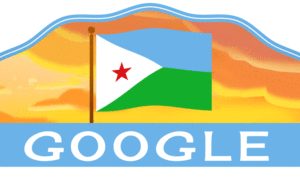 Google doodle celebrates the Djibouti Independence Day