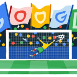 Google doodle celebrates the UEFA Men’s European Championship 2024