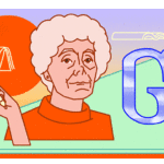 Google doodle honors award winning Belgian writer and psychoanalyst ‘Jacqueline Harpman’