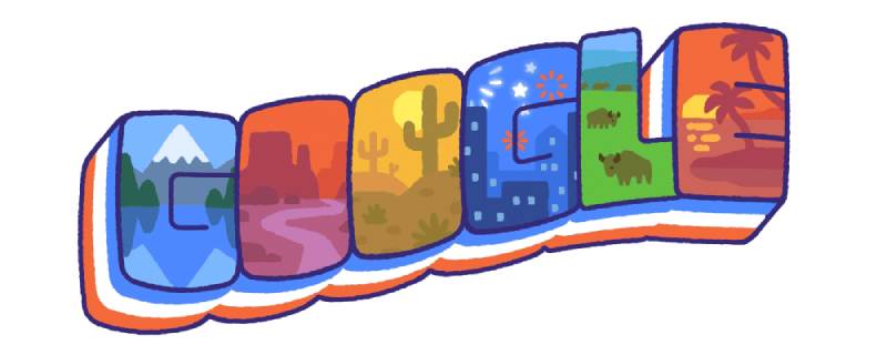 Fourth of July 2024: Google doodle celebrates the US Independence Day