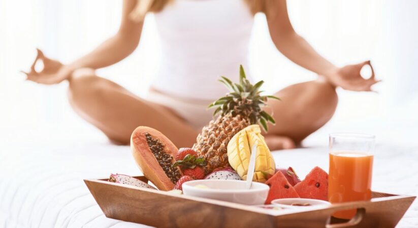 How Yoga Supports a Vegan Diet for Better Health