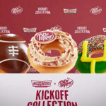 Krispy Kreme and Dr Pepper partner up to introduce a new line of football-themed doughnuts