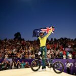 Australia’s Saya Sakakibara Takes Gold in BMX Racing at Paris Games