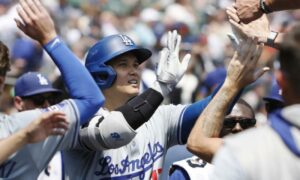 Shohei Ohtani Receives Cheers from a Half-Full Angel Stadium on His Return