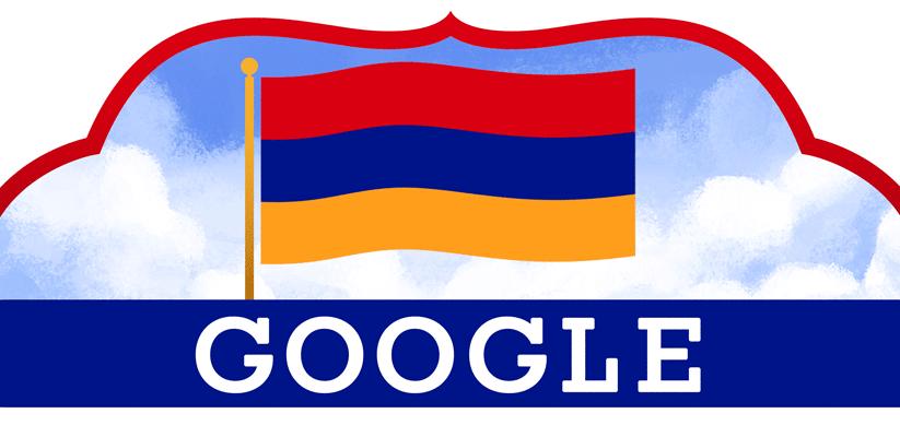 Google doodle celebrates the Armenia’s Independence Day