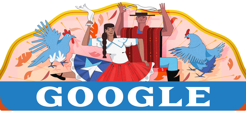 Google Doodle Celebrates the Chile National Holidays