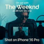 The Weeknd’s New Song ‘Dancing in the Flames’ Drops Soon with Video Shot on iPhone 16 Pro