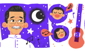 A.T. Mahmud: Google doodle celebrates the 94th birthday of legendary Indonesian composer and songwriter Abdullah Totong Mahmud