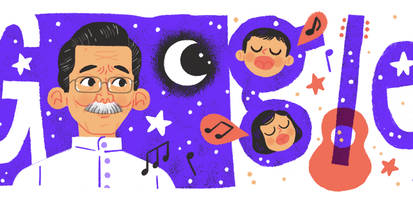 A.T. Mahmud: Google doodle celebrates the 94th birthday of legendary Indonesian composer and songwriter Abdullah Totong Mahmud