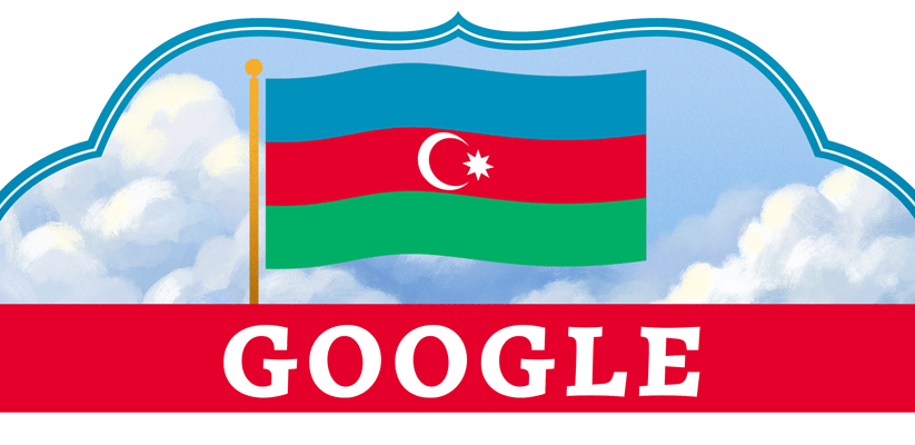 Google doodle celebrates Azerbaijan’s Restoration of Independence Day