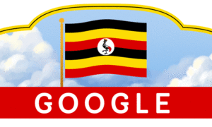 Google doodle celebrates the Uganda’s Independence Day