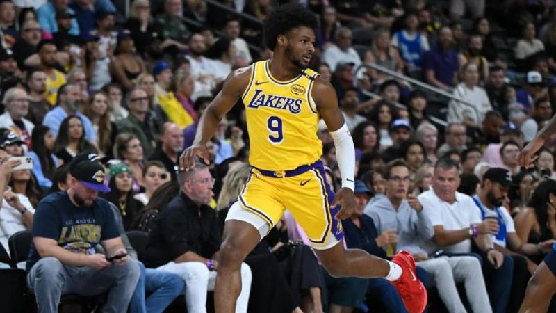 Bronny James Starts His Preseason Journey For Lakers Without LeBron