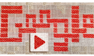 Google doodle honors Anni Albers, a German American textile designer, printmaker, and educator