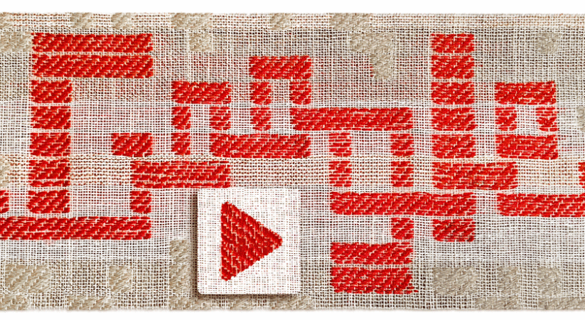 Google doodle honors Anni Albers, a German American textile designer, printmaker, and educator