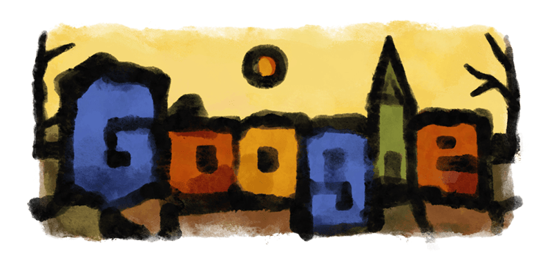 Google doodle celebrates the 91st birthday of Lancelot Ribeiro, an Indian-born Expressionist painter