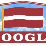 Google doodle celebrates the Latvia’s Independence Day