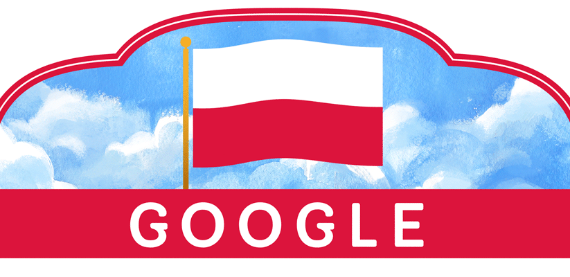 Google Doodle celebrates the Poland’s National Day