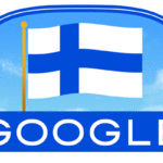 Google doodle celebrates the Finland’s Independence Day