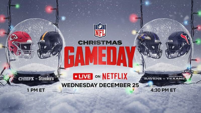 How to Watch the 2024 Christmas Day NFL Games: Chiefs vs. Steelers and Ravens vs. Texans