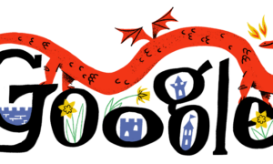 Google Doodle Celebrates the St. David’s Day with Welsh Symbols and Traditions